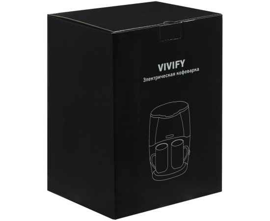 Электрическая кофеварка Vivify, черная, изображение 6