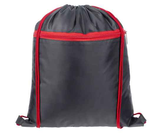 Детский рюкзак Novice, серый с красным, Цвет: красный, серый, Объем: 5, изображение 2