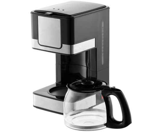 Электрическая кофеварка DayDriver, черно-серебристая, изображение 3