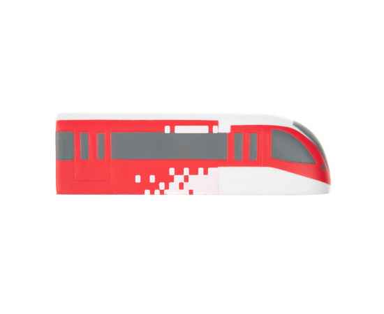 Антистресс «Поезд», белый с красным, изображение 2