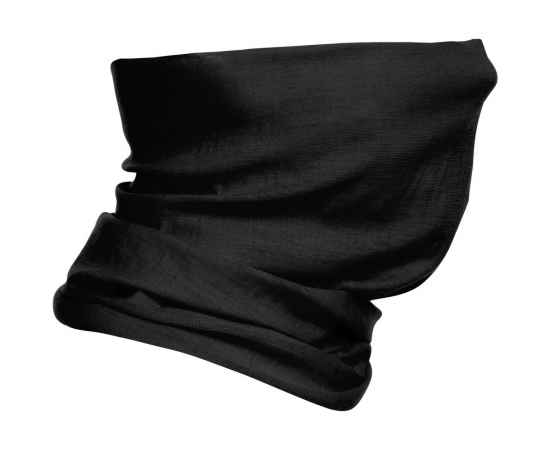 Многофункциональная бандана Dekko, черная, Цвет: черный, изображение 2