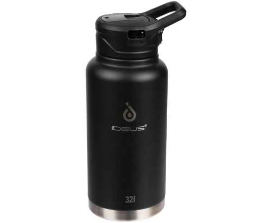 Термобутылка Fujisan XL, черная, Цвет: черный, Объем: 900, изображение 3