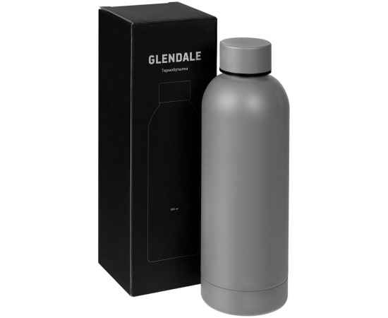 Термобутылка Glendale, серая, Цвет: серый, Объем: 500, изображение 8