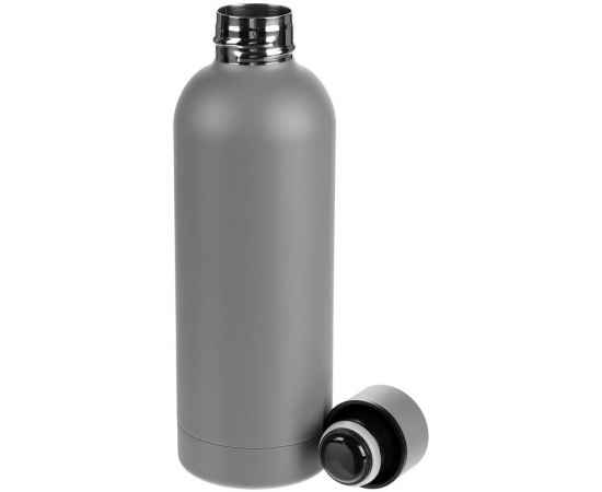 Термобутылка Glendale, серая, Цвет: серый, Объем: 500, изображение 2