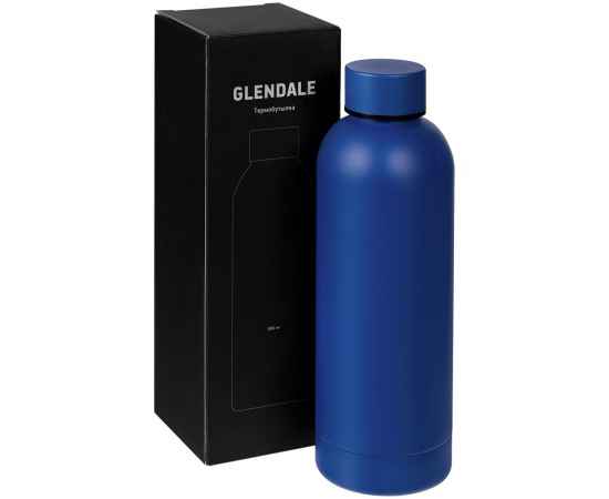 Термобутылка Glendale, синяя, Цвет: синий, Объем: 500, изображение 8