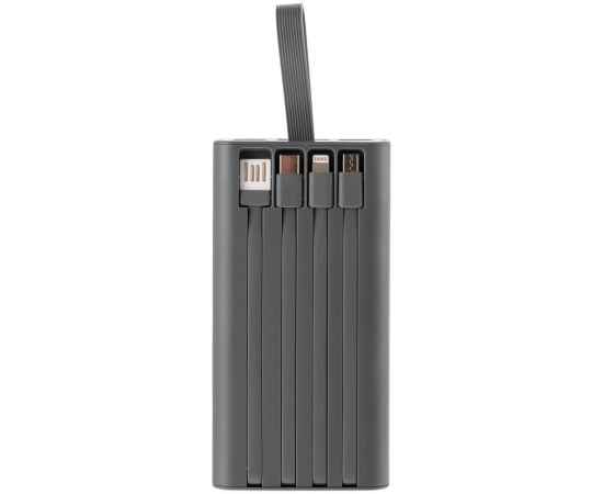 Аккумулятор Trellis Digital 10000 мАч, темно-серый, Цвет: серый, изображение 5