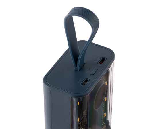 Аккумулятор c быстрой зарядкой Trellis Quick 10000 мАч, синий, Цвет: синий, изображение 6