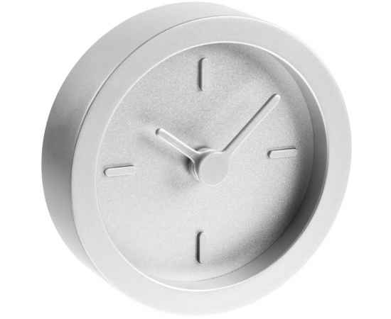 Часы настольные Bronco XXS Sparky, серебристые, Цвет: серебристый, изображение 5