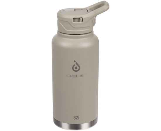 Термобутылка Fujisan XL, серая, Цвет: серый, Объем: 900, изображение 2