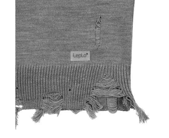 Джемпер оверсайз унисекс Grunge в сумке, серый, размер S/M, Цвет: серый, Размер: S/M, изображение 4