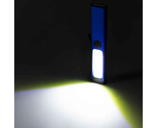Фонарик-факел аккумуляторный Wallis с магнитом, синий, Цвет: синий, изображение 7