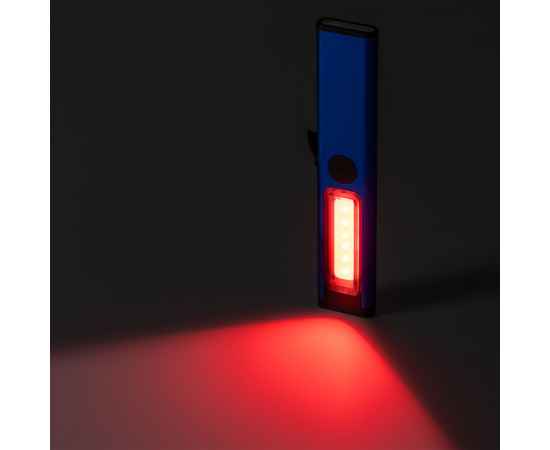 Фонарик-факел аккумуляторный Wallis с магнитом, синий, Цвет: синий, изображение 8