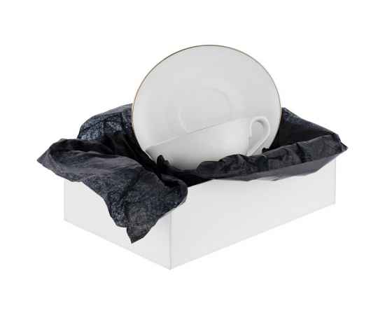 Декоративная упаковочная бумага Tissue, черная, Цвет: черный, изображение 4