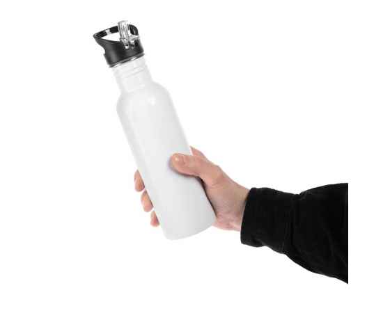 Спортивная бутылка Cycleway, белая, Цвет: белый, Объем: 750, изображение 6