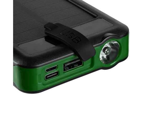 Аккумулятор Holiday Maker, 10000 мАч, зеленый, Цвет: зеленый, изображение 7