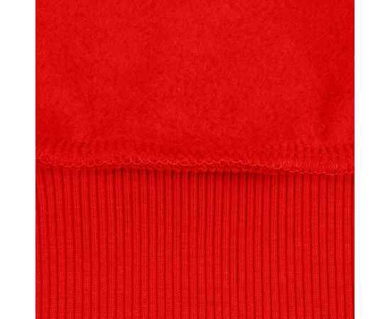 Толстовка на молнии с капюшоном Siverga Heavy, красная (алая), размер XS, Цвет: красный, алый, Размер: XS, изображение 5