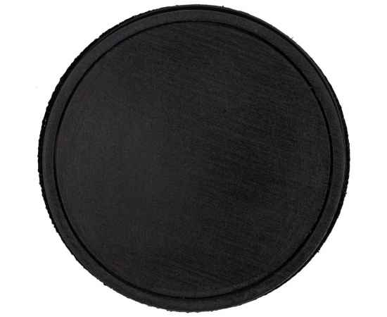Лейбл из ПВХ с липучкой Menteqo Round, черный, Цвет: черный, изображение 2