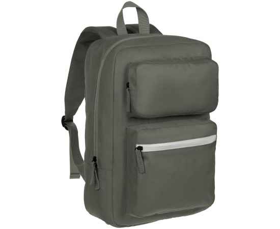 Рюкзак Daily Grind, серо-зеленый, Цвет: зеленый, серый, серо-зеленый, Объем: 15, изображение 3