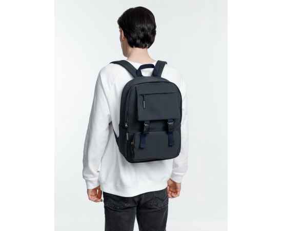Рюкзак Backdrop, черно-синий, Цвет: черный, синий, Объем: 15, изображение 7