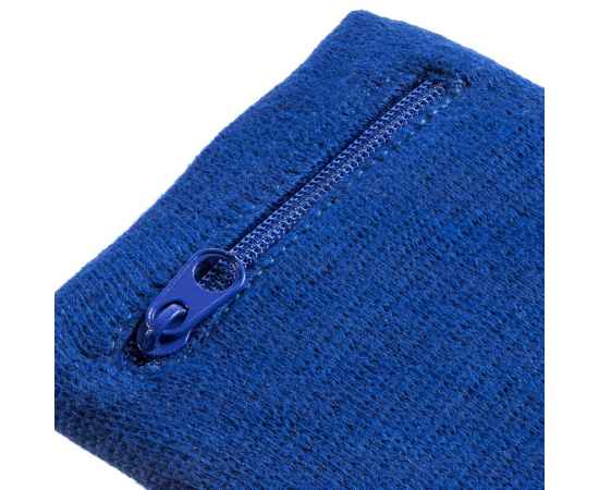 Напульсник с карманом Fiksu, синий, Цвет: синий, изображение 3