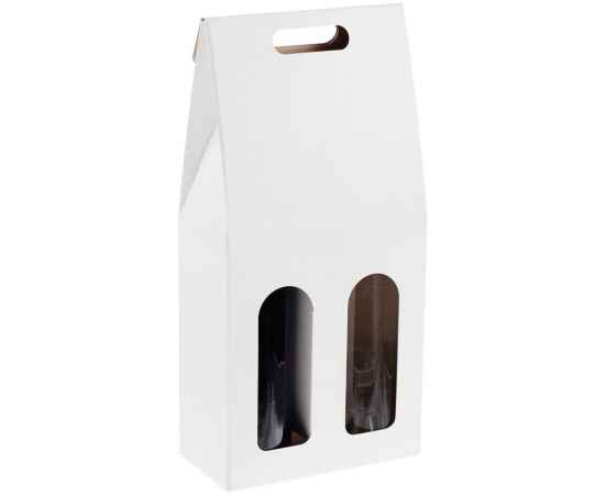Коробка для двух бутылок Vinci Duo, белая, изображение 2