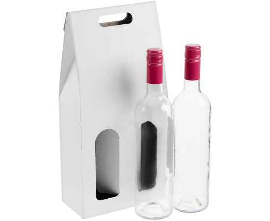 Коробка для двух бутылок Vinci Duo, белая, изображение 3