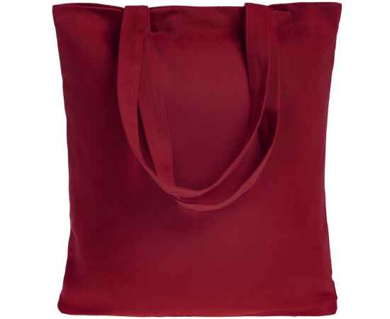 Холщовая сумка Avoska, бордовая, изображение 2