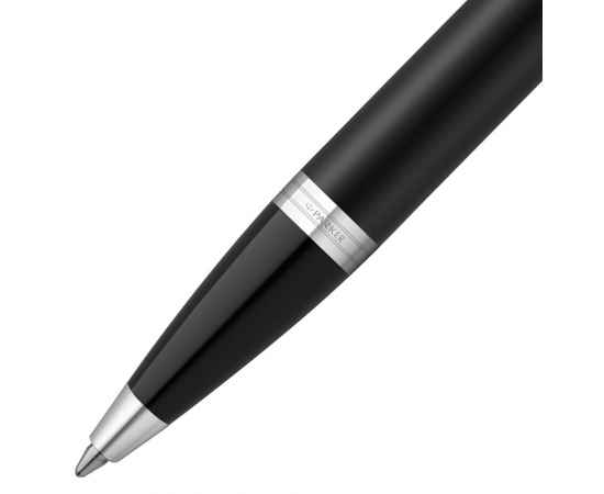 Ручка шариковая Parker IM Essential Muted Black CT, черная, Цвет: черный, изображение 3