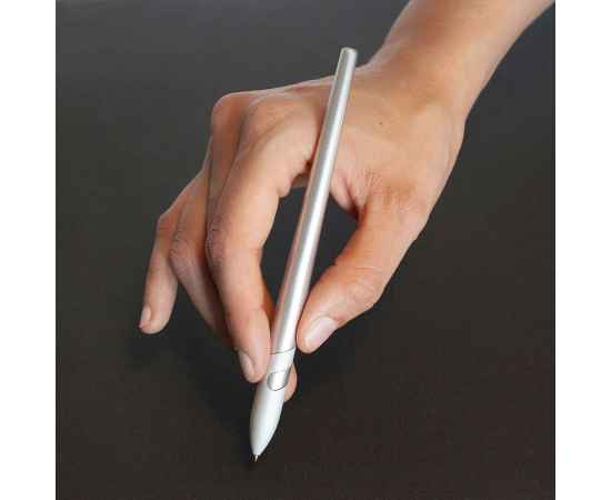 Шариковая ручка Sostanza, серебристая, Цвет: серебристый, изображение 6