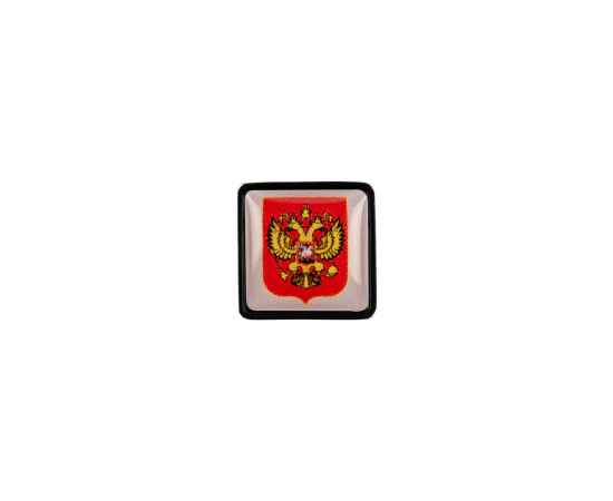 Шильдик с наклейкой «Российская Федерация», черный, Цвет: черный