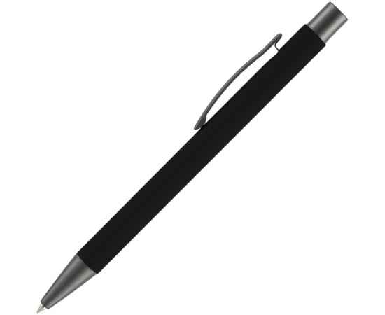 Ручка шариковая Atento Soft Touch, черная, Цвет: черный, изображение 2