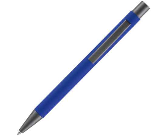 Ручка шариковая Atento Soft Touch, ярко-синяя, Цвет: синий, изображение 3