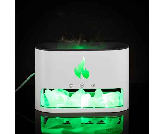 Увлажнитель-ароматизатор Fusion Blaze с имитацией пламени, белый, изображение 10