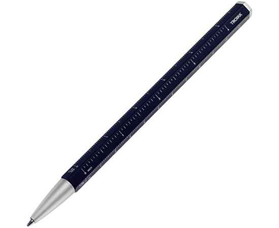 Ручка шариковая Construction Basic, темно-синяя, Цвет: синий, темно-синий, изображение 3