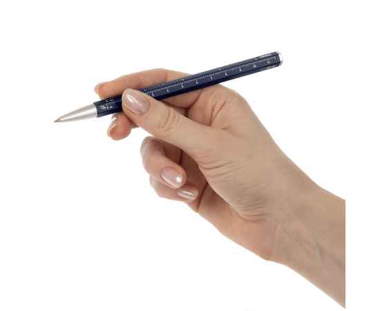 Ручка шариковая Construction Basic, темно-синяя, Цвет: синий, темно-синий, изображение 5