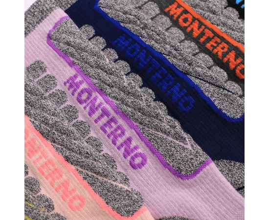 Термоноски женские высокие Monterno Sport, розовые с серым, Цвет: серый, розовый, Размер: 36-40, изображение 3