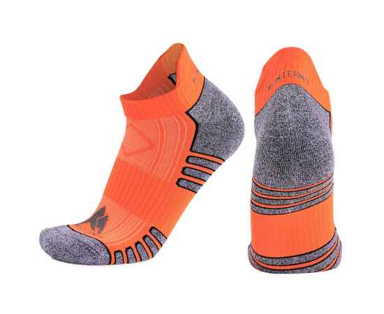 Набор из 3 пар спортивных мужских носков Monterno Sport, фиолетовый, зеленый и оранжевый, Цвет: оранжевый, зеленый, фиолетовый, Размер: 40-45, изображение 6