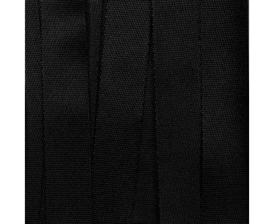 Стропа текстильная Fune 20 S, черная, 10 см, Цвет: черный