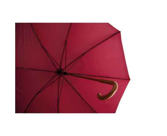 Зонт-трость, красного бургундского вина, Цвет: красного бургундского вина, Размер: 103x89.5 см, изображение 3
