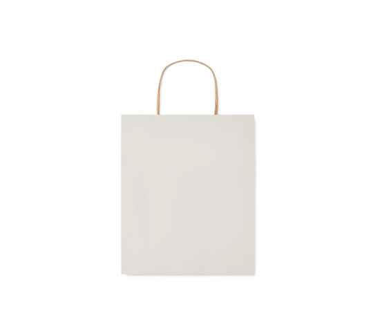 Подарочный пакет малый 90 г/м&#178;, белый, Цвет: белый, Размер: 18x8x21 см, изображение 6