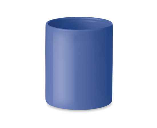 Кружка керамическая  в коробке, королевский синий, Цвет: королевский синий, Размер: 8x9.5 см, изображение 2