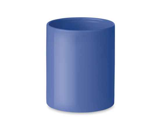 Кружка керамическая  в коробке, королевский синий, Цвет: королевский синий, Размер: 8x9.5 см, изображение 4