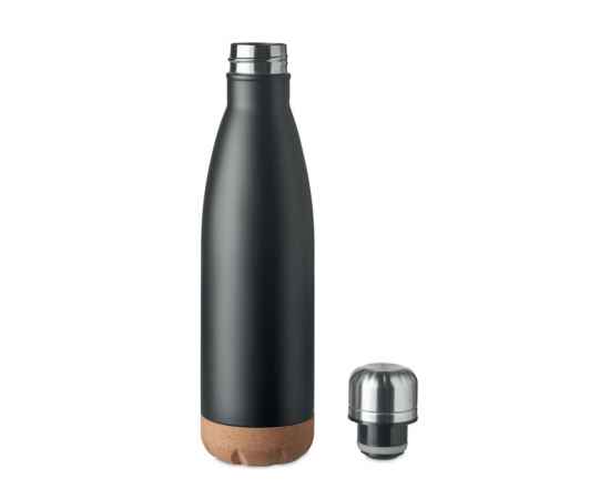 Бутылка 500 мл, черный, Цвет: черный, Размер: 6.5x27 см, изображение 3