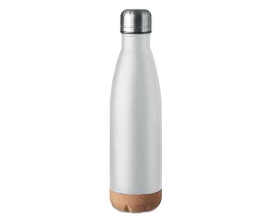 Бутылка 500 мл, белый, Цвет: белый, Размер: 6.5x27 см