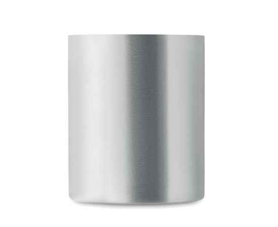 Кружка 300 мл, тускло-серебряный, Цвет: тускло-серебряный, Размер: 11x8.5 см, изображение 3