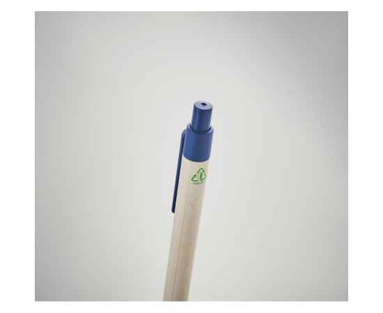Ручка шариковая, синий, Цвет: синий, Размер: 0.9x13.9 см, изображение 3
