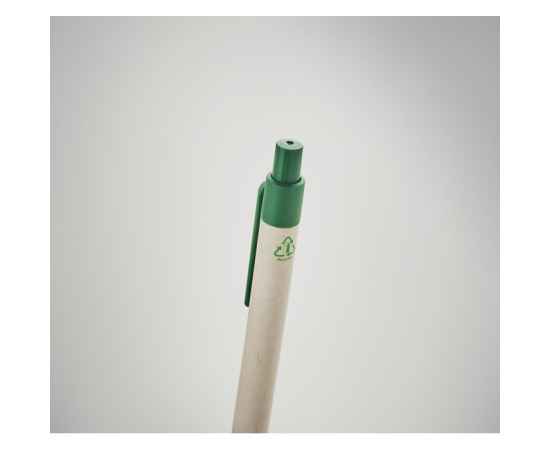 Ручка шариковая, зеленый, Цвет: зеленый-зеленый, Размер: 0.9x13.9 см, изображение 3