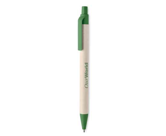 Ручка шариковая, зеленый, Цвет: зеленый-зеленый, Размер: 0.9x13.9 см, изображение 5