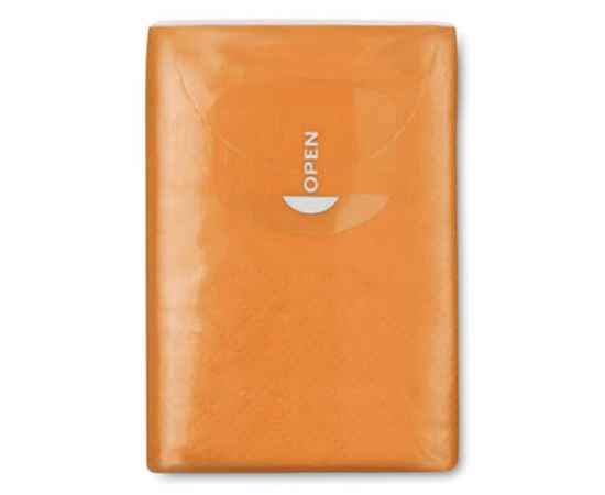 Салфетки, оранжевый, Цвет: оранжевый, Размер: 7.5x5x2.6 см, изображение 3