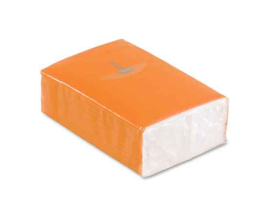 Салфетки, оранжевый, Цвет: оранжевый, Размер: 7.5x5x2.6 см